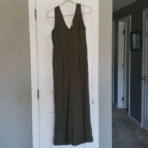 Army Green Jumpsuit